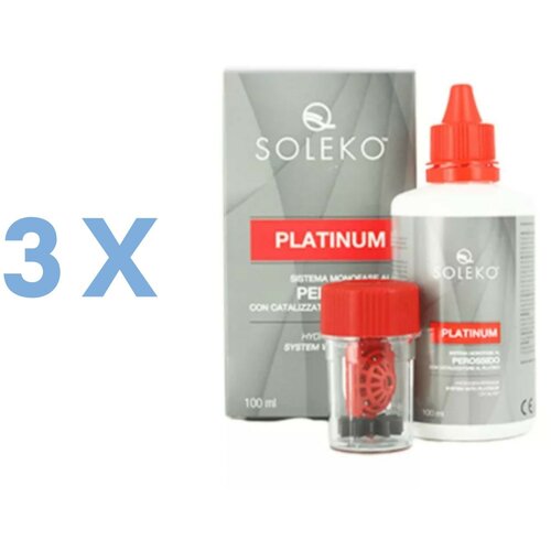  Soleko Platinum (3 x 100 ml) Cene