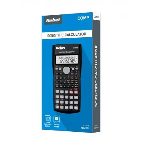 Rebel Kalkulator SC-200, znanstveni, statistični, funkcije, za&amp;scaron;čita Slike