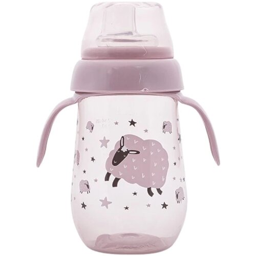 Lorelli &amp;scaron;olja za bebe Non Spill Wild Neck Friend, Rose Slike
