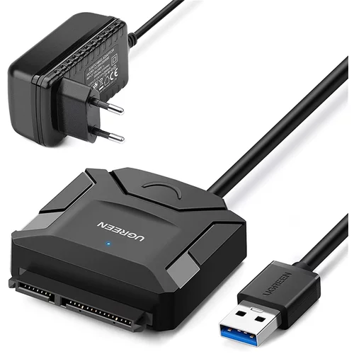 Ugreen 20611 USB 3.0 v SATA pretvorniški adapterski kabel za 2,5&quot;/3,5&quot; SATA HDD/SSD