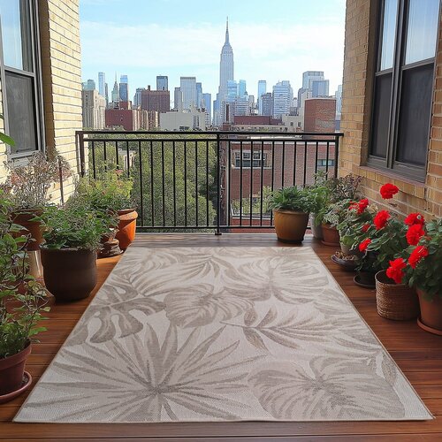Ayyildiz Carpets Bež notranja in zunanja preproga 140x200 cm Desert 1302 &amp;ndash; Slike