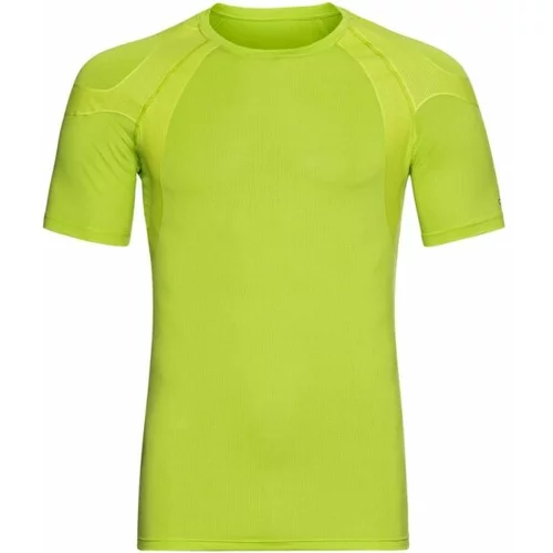 Odlo CREW NECK S/S ACTIVESPINE Muška majica za trčanje, reflektirajući neon, veličina