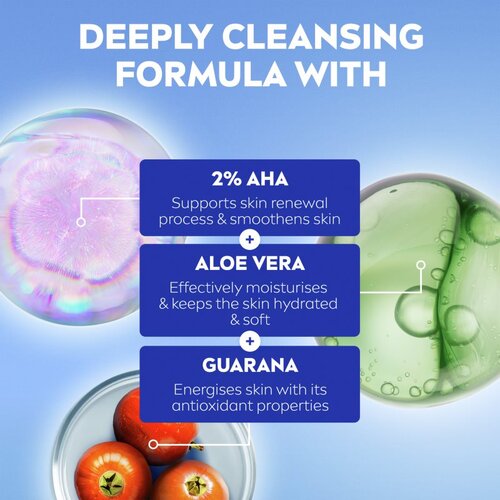 Nivea Luminous Skin Glow čistilni gel za obraz za osvetlitev kože 150 ml Slike