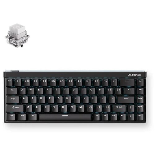 MCHOSE Gaming tastatura Ace 68 Air Ultra Esports Magnetic Switch aurora black Cene