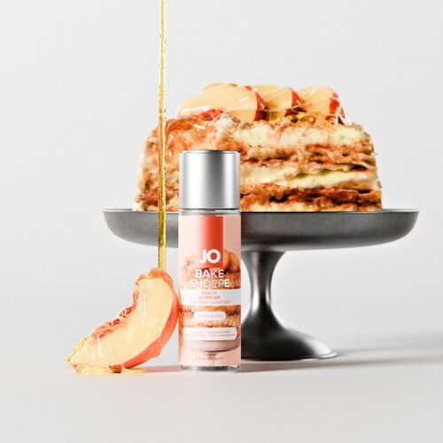 JO Lubrikant z okusom Bake Shoppe - Peach Cobbler, 60ml Slike