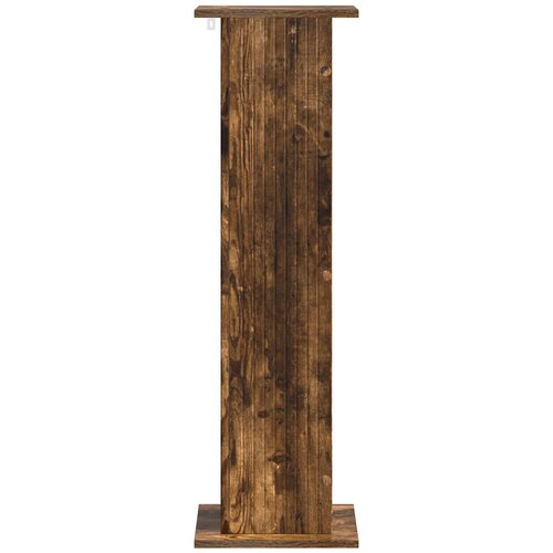  Stalak za biljke 2 pcs Dimljeni hrast 30,5 x 30 x 100,5 cm Slike