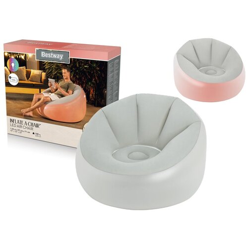 Bestway 75086 osvijetljena fotelja na napuhavanje 102 x 97 x 71 cm Cijene