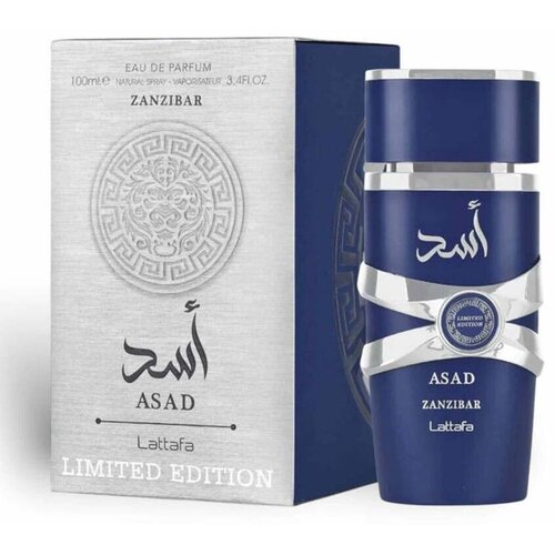 Lattafa Asad Zanzibar Limited Edition Eau De Parfum 100 ml (mu&amp;scaron;karci) Slike