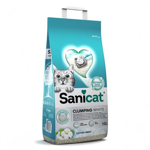  20 % popusta! 2 x 10 l Sanicat pijesak za mačke - Cotton Fresh Cijene