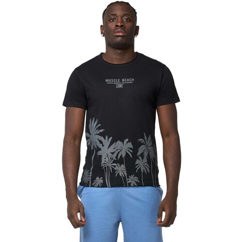 Leone 1947 Majice s kratkimi rokavi Man T-Shirt Beach Črna Cene