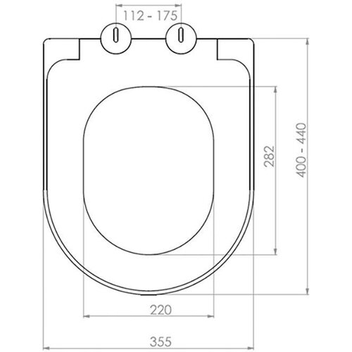 Bocchi wc daska v-tondo soft close mat crna A0301-004 Cene