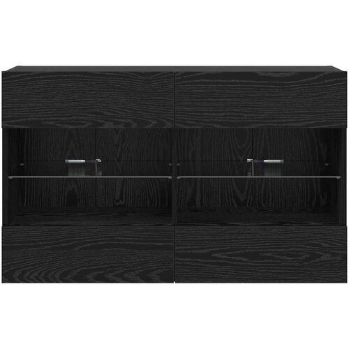  zidni ormar Crni hrast 98,5 x 30 x 60,5 cm Konstruirano drvo Slike