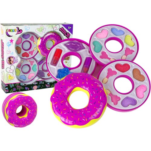 Donut Eye Shadow Lipstick Palette For Kids Cene