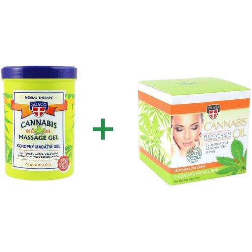  Konopljin gel + Krema za obraz s konopljinim oljem Slike
