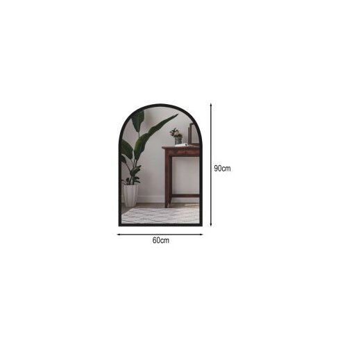 Hanah home Mirror Brilya, antracit Slike