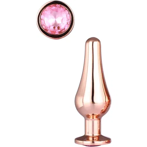 DREAMTOYS Gleaming Love Pleasure Plug Rose Gold Small