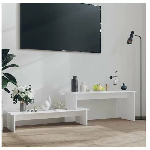  TV omarica bela 180x30x43 cm iverna plošča
