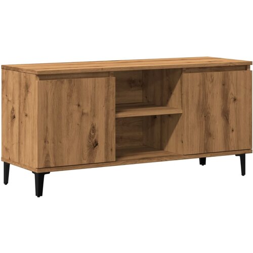 Maison Chic TV omarica - TV stojalo - Televizijska omarica artisan hrast 102x35x50 cm inženirski les, (21698808) Cene