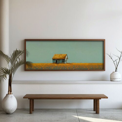 WALLXPERT FAH090-120 Multicolor Decorative Framed MDF Painting Cene