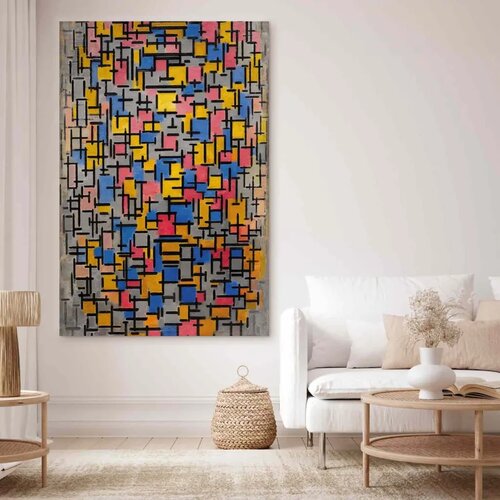  XXL slika - Piet Mondrian &amp;ndash; Composition 147x220 Slike