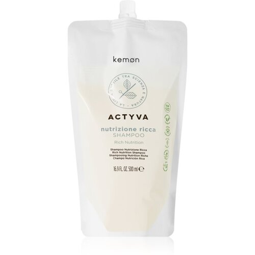 Kemon Actyva Nutrizone Ricca hranilni šampon za lase 500 ml Cene