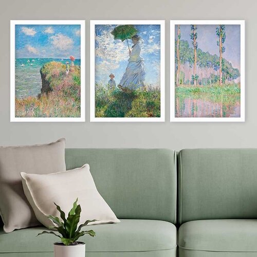 Wallity Set uramljenih slika 3BC_UN547252, 3 dijela Cene
