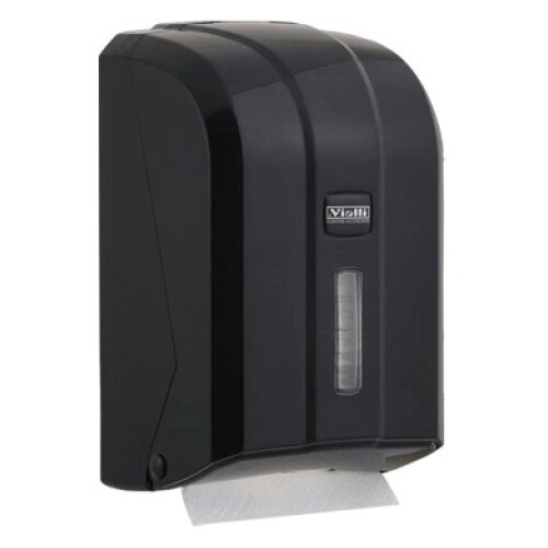  Dispenzer za složivi toalet papir VIALLI K6C crni Cene