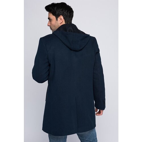 Dewberry PLT8395 BATTAL COAT-NAVY Cene