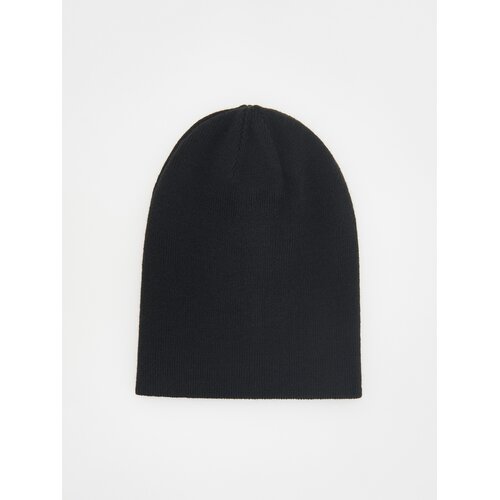 Reserved obojestranska kapa beanie - črna Cene