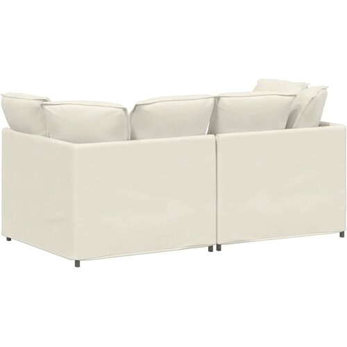  Modularna sofa s jastucima krem boje Slike