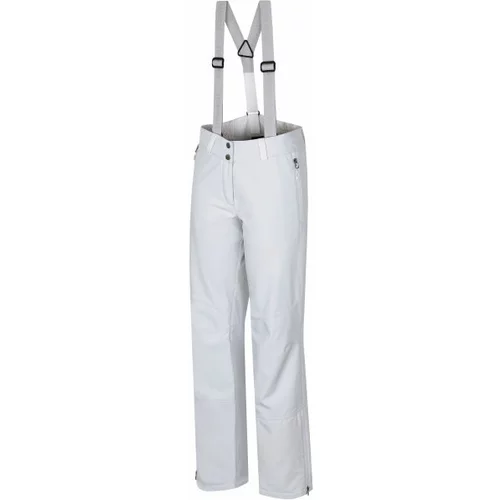 HANNAH KENTA Ženske skijaške softshell hlače, bijela, veličina