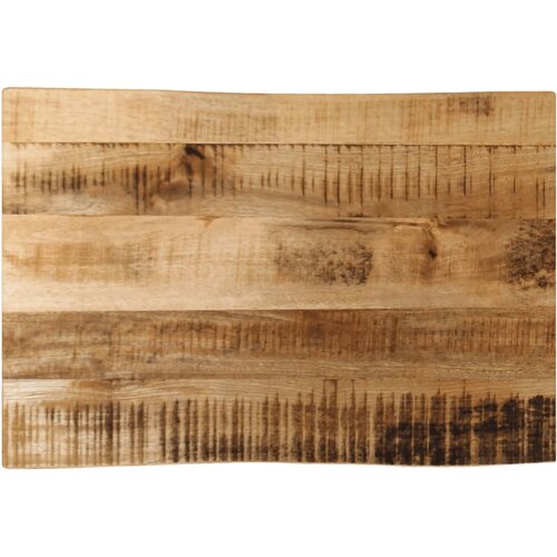 Stolna ploča sa živi rub 70x40x3,8 cm masivno grubo drvo manga Cijene