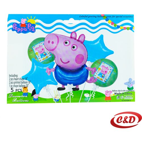  Balon set Pepa Pig Slike