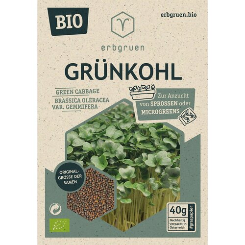  Brstični ohrovt BIO - mikrozelenje/semena kalčkov - 40 g Cene