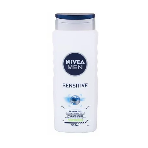 Nivea Men Sensitive gel za prhanje za občutljivo kožo 500 ml za moške