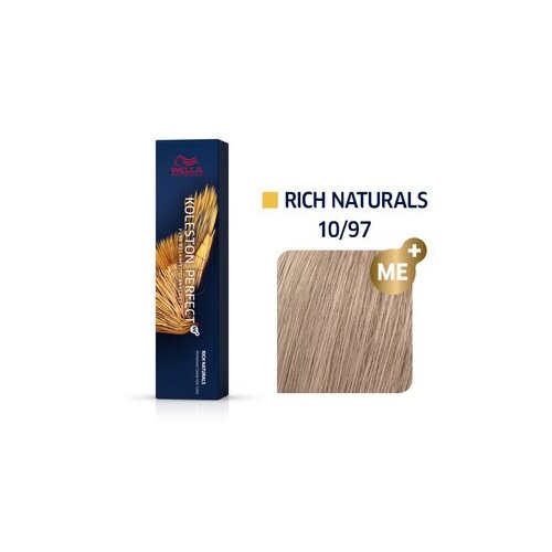 Wella Professionals Koleston Perfect Me+ Rich Naturals profesionalna trajna barva las 10/97 60 ml Slike