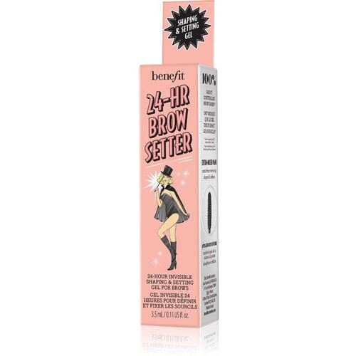 Benefit 24-HR Brow Setter Mini brezbarven gel za fiksiranje obrvi 3,5 ml odtenek Clear za ženske Slike