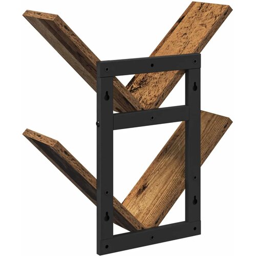  Floating polica za zid Staro drvo 43 x 15 x 47 cm - Staro drvo 1 Slike
