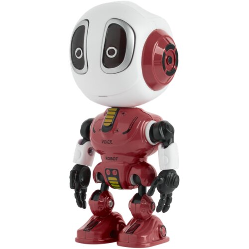  Interaktivni robot koji ponavlja riječi, svijetleće oči, crveni Slike