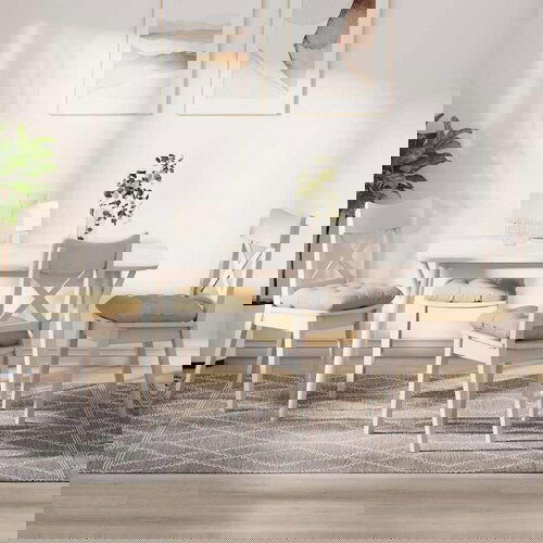 vidaXL Sedežne blazine 4 pcs krema 40 x 40 x 12 cm blago Cene