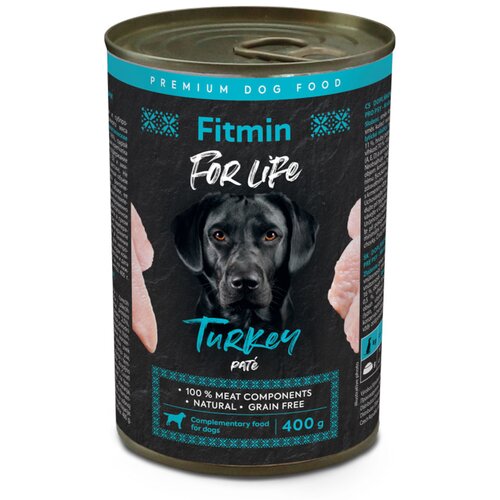  Varčno pakiranje Fitmin Dog For Life 12 x 400 g - Puran Cijene