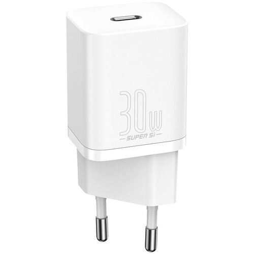Baseus Hitri polnilnik Super Si 1C 30W (bel), (20628766) Slike