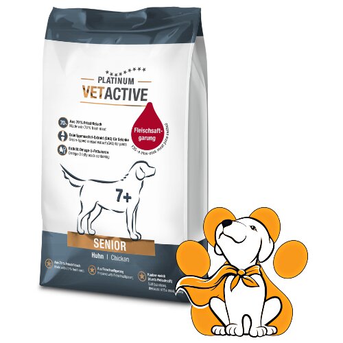 Platinum Dog VetActive Senior 1.5kg, Hrana Za Starije Pse Sa Piletinom Cene