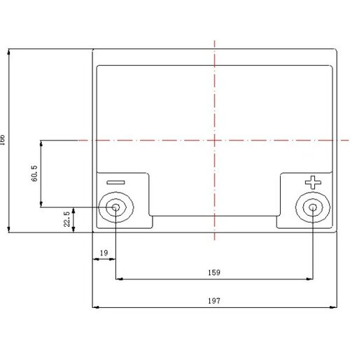 NPP NPG12V-38Ah, GEL BATTERY, C20=38AH, T14,197*165*174*174, 11KG, Light grey Cene