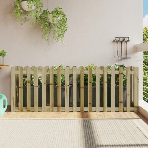 vidaXL Povišena vrtna gredica 200x50x70 cm impregnirana borovina Cijene