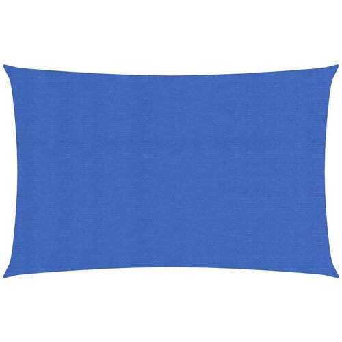  Jedro za za&amp;scaron;titu od sunca 160 g/m&amp;sup2; pravokutno plavo 4 x 7m HDPE Slike