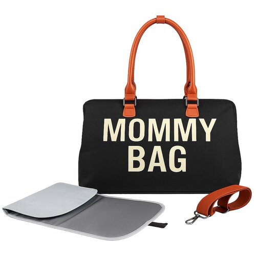 Baby Mix Mommy Bag black Slike