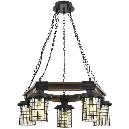 Opviq Luster AV 4216 5ET, Metal, Crna Cene