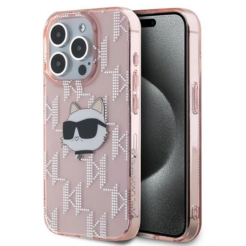 Karl Lagerfeld OVITEK IML CHOUPETTE HEAD MONOGRAM ZA IPHONE 15 PRO ROZA, (21972946) Cene