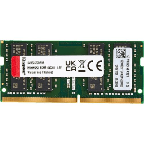 G.SKILL INTERNATIONAL ENTERPRISE CO.LTD&amp;sect;Memorija (RAM):16GB&amp;sect;Memorija (RAM):DDR4 (3200 MH Kingston SODIMM 16GB DDR4 3200 KVR32S22D8/16 Slike